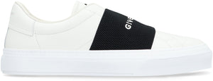City Sport Leather slip-on sneakers-1
